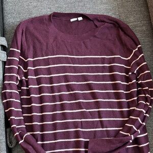 GAP Maroon Knit Sweater